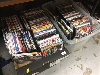 Lot 293 - Six boxes of assorted DVD's