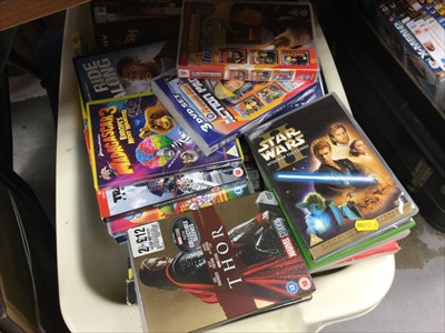 Lot 293 - Six boxes of assorted DVD's