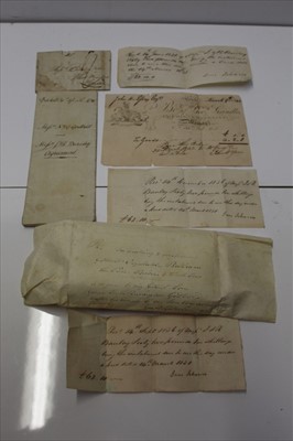 Lot 67 - Group of 19th century Chemist's documents