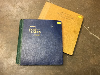 Lot 319 - Two postcard albums approximately 170