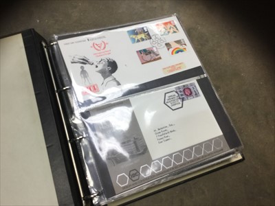 Lot 323 - Three albums of first day covers