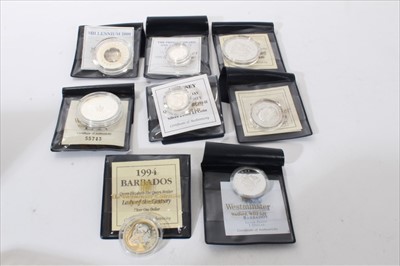 Lot 367 - World - mixed silver proof coinage issued by Westminster Coins