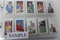 Lot 2549 - Cigarette cards - selection of sporting sets -...