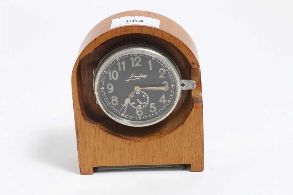 Lot 664 Second World War Luftwaffe cockpit clock by