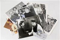 Lot 2420 - Autographs - Film Stars - portrait photographs...