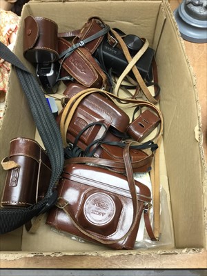 Lot 301 - Collection of cameras and accessories