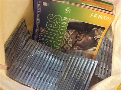 Lot 562 - The Blues Collection - 80 CDs complete with folders and magazines