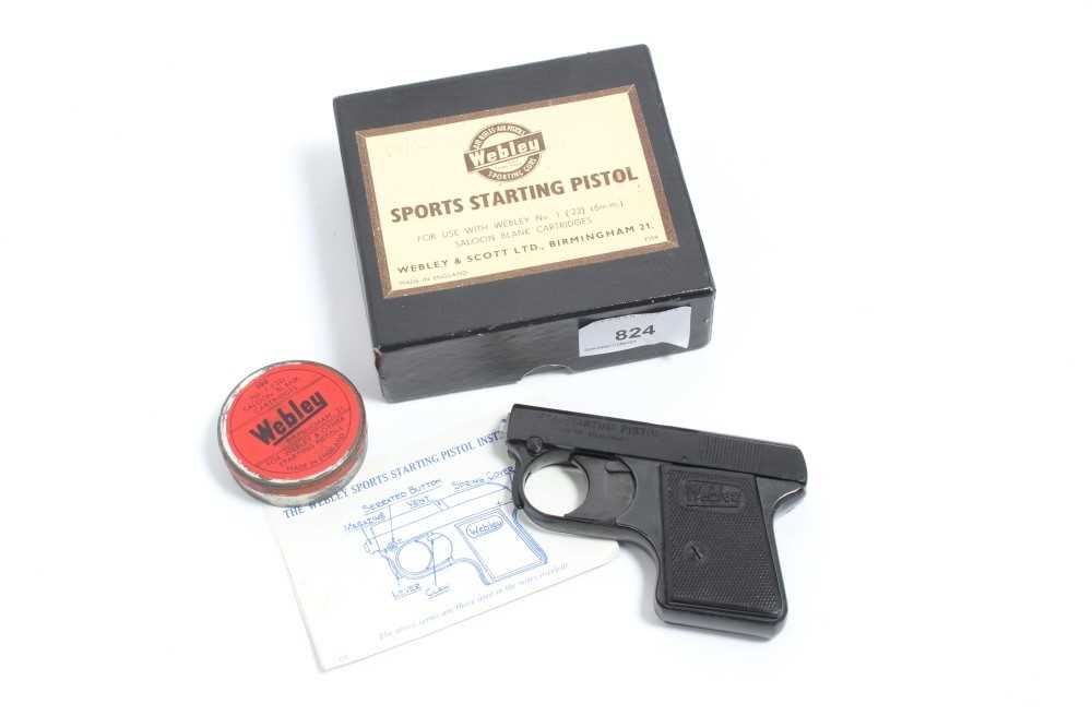 Lot 824 - Webley Sports Starting Pistol