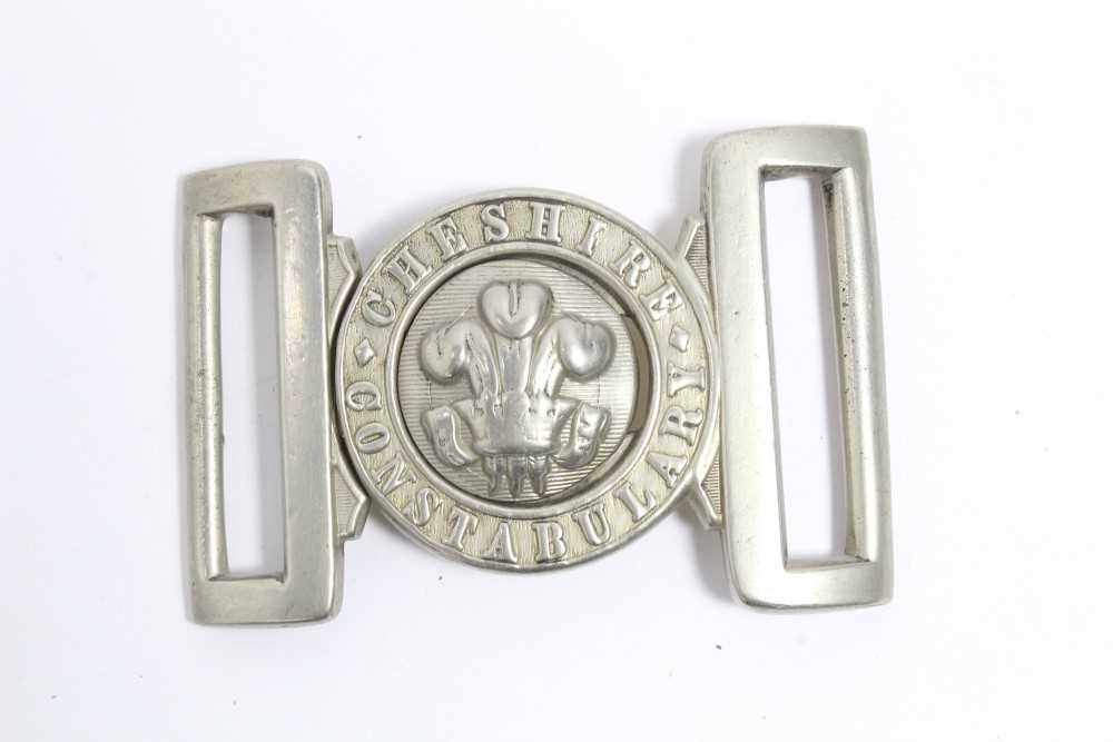 Lot 813 - Victorian Cheshire Constabulary Belt Buckle