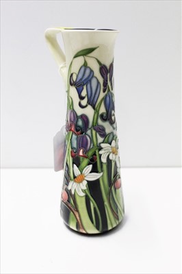 Lot 929 - Contemporary Moorcroft pottery Ewer dated 2005 with box