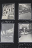 Lot 2433 - Photographs in album 1917 - 1918 period -...