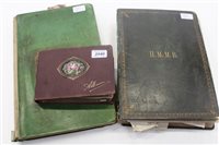 Lot 2440 - Victorian album containing Boer War and other...