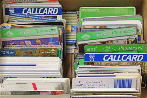 Lot 2443 - Phone cards - loose collection - including BT,...
