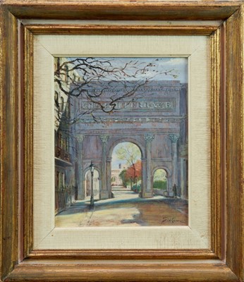 Lot 1131 - Kenneth Graham (1900-1979) oil on board - Chester Terrace, Regent's Park