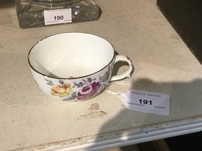Lot 191 - 18th century Meissen tea cup