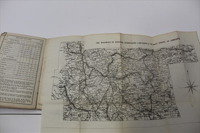 Lot 1116 - Railway Books Railroadiana A New History of England 1838, published by Simpkin, Marshall and Co London, Every Traveller's Guide to the Railway, Henry Tuck, 1843 publisher Railway Times Office, R...
