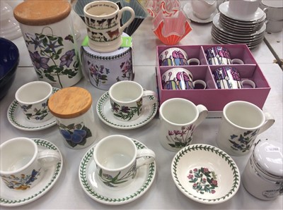 Lot 449 - Portmeirion ceramics together with Emma Bridgewater and others