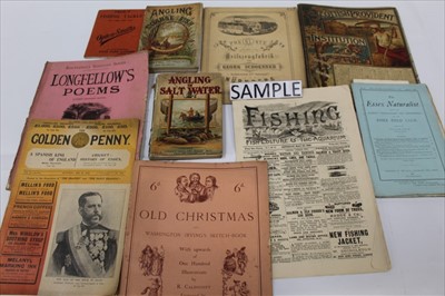 Lot 1118 - A quantity of Victorian periodicals including Fish Culture & The Aquarium with coloured plates, Christmas issues The Graphic, Truth and The Illustrated London News.  Manufacturers catalogues, Punch...