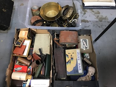 Lot 501 - Brassware together with miscellaneous items