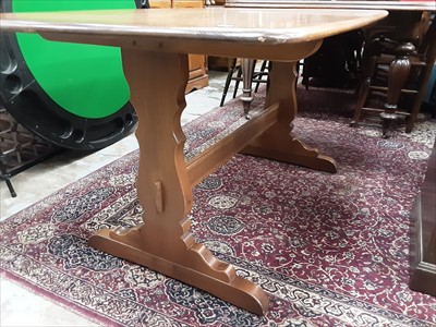 Lot 1000 - Ercol dining table