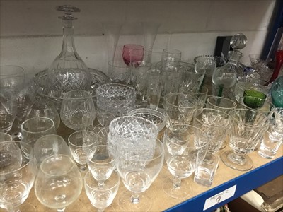 Lot 224 - Group of 18th / 19th century glasses