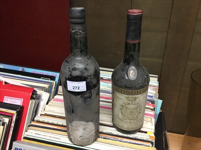Lot 272 - Two bottles of Vintage Port / Wine