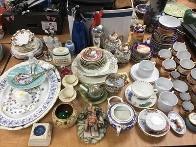 Lot 291 - Collection of Czechoslovakian tea and coffee ware together with Japanese egg shell teaware and other ceramics