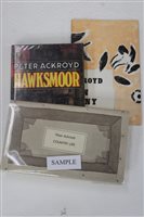 Lot 2569 - Books: Peter Ackroyd - twenty works -...