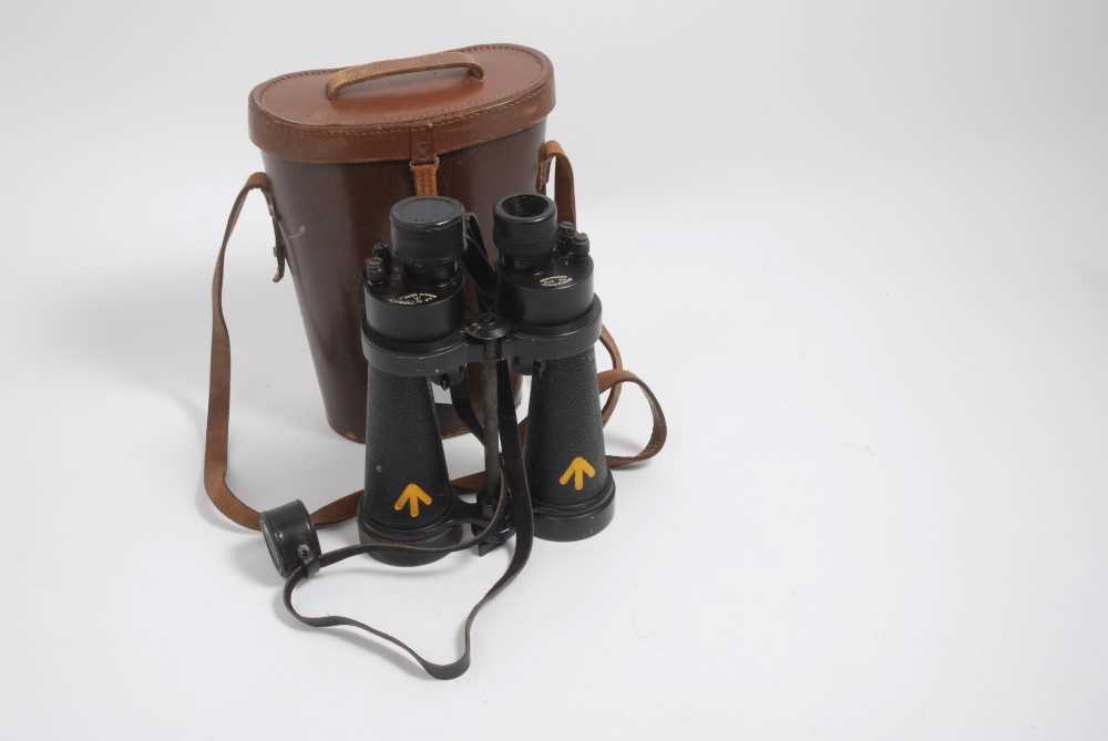 Lot 679 - Pair of Second World War British military binoculars