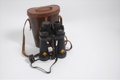 Lot 679 - Pair of Second World War British military binoculars