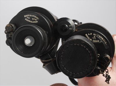 Lot 679 - Pair of Second World War British military binoculars