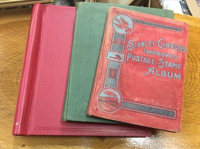 Lot 429 - Three stamp albums