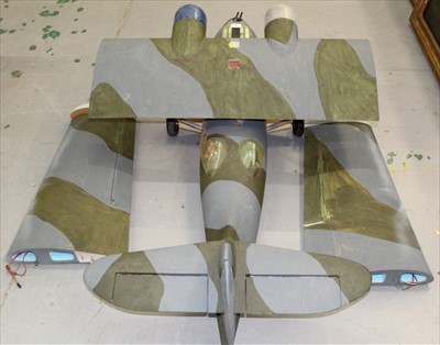 Lot 93 - Good quality scratch built model of a Second World War Catalinia flying boat