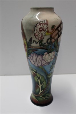 Lot 937 - Moorcroft Pottery River of Dreams vase, 37cm height