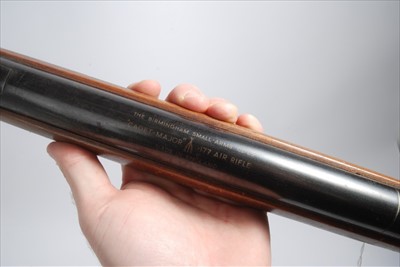 Lot 821 - B.S.A. Cadet Major .177 air rifle, together with a tin of pellets (2)