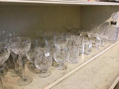 Lot 241 - Quantity of cut glass