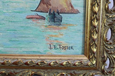 Lot 1016 - John Ernest Foster (1877-c.1965) three oils on board