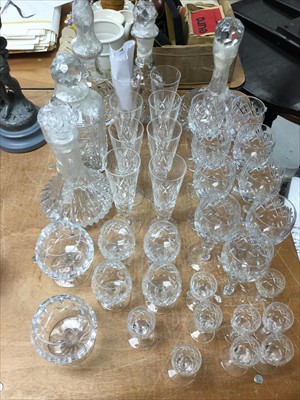 Lot 298 - Collection of Edinburgh crystal glasses and decanters