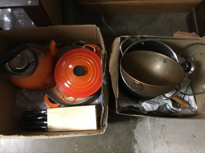 Lot 118 - Le Creuset and other kitchen wares