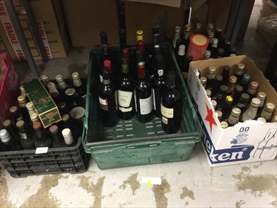 Lot 343 - Three boxes of various wines and beers