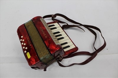 Lot 1780 - Hohner Mignon I Piano accordion