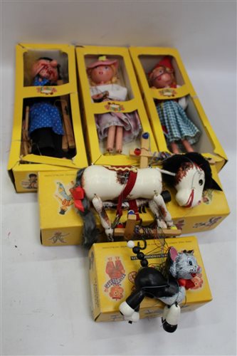 Lot 2837 - Pelham Puppets - S.M. Witch, S.S. Mitzi, S.S....