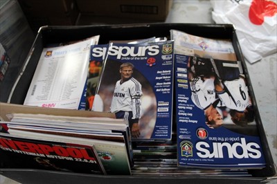 Lot 1192 - Large collection of Tottenham Hotspur football programmes from 1946/47 season  onwards