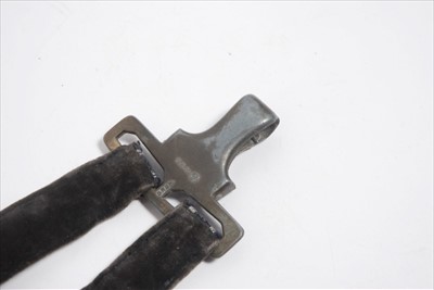 Lot 785 - Second World War Nazi 1937 Pattern Luftwaffe Officers' Dress Dagger with polished steel blade by SMF Solingen, Luftwaffe Eagle crossguard