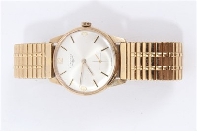 Lot 147 - 1970s Longines gold cased wristwatch
