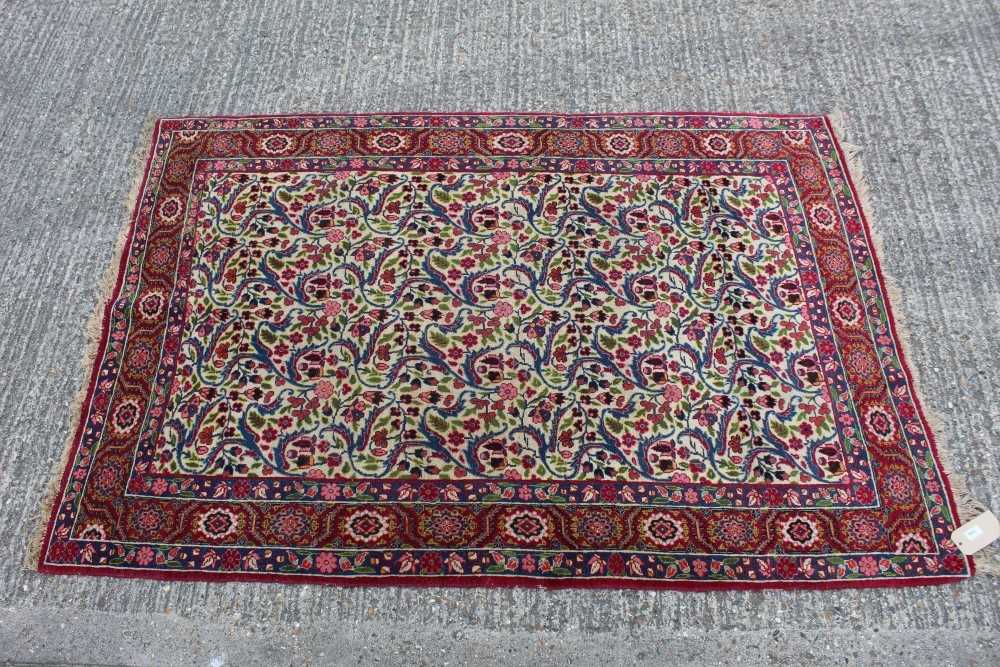 Lot 1364 - Pair of Tabriz design rugs
