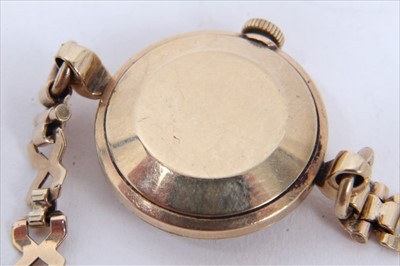 Lot 171 - Ladies Rotary 9ct gold wristwatch