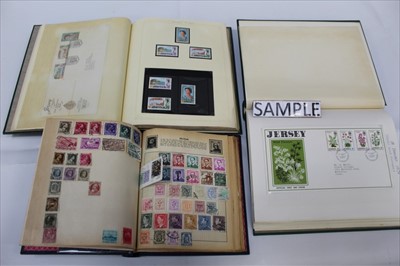 Lot 1190 - Collection of stamps, Jersey & GB