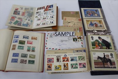 Lot 1164 - Stamps, GB and World selection including FDC's presentation packs, albums, stock books etc (qty)