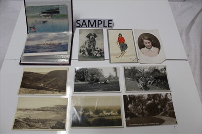 Lot 1144 - Postcards loose in box including GB topography